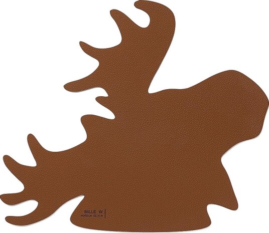 MiLLE W NORDISK DESIGN Gryteunderlegg elg Brun MiLLE W NORDISK DESIGN Gryteunderlegg elg Brun