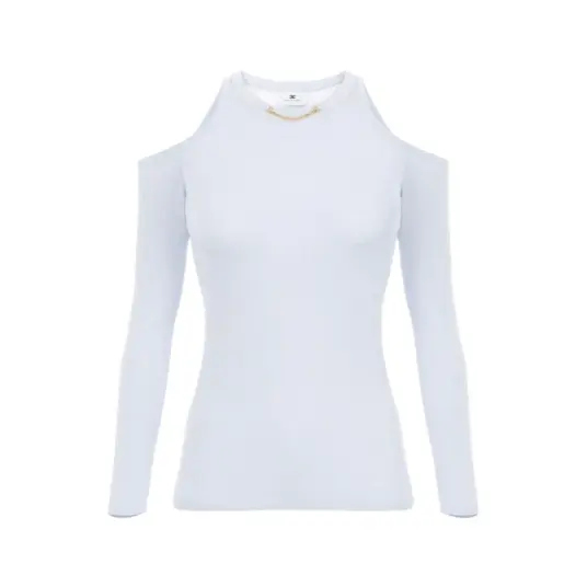 Elisabetta Franchi Dame Topper Blå 2XL
