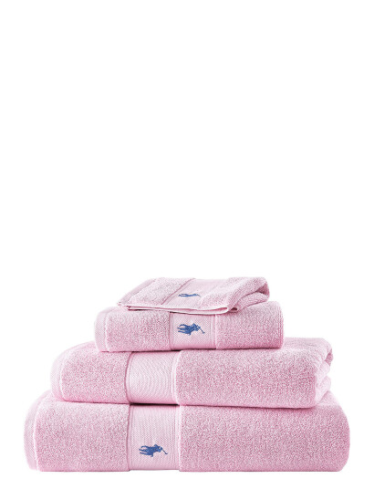 Ralph Lauren Home Poloplay Guest Towel Pink 40X75CM Ralph Lauren Home Poloplay Guest Towel Pink 40X75CM
