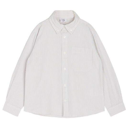 Hust & Claire Mini Ruben Skjorte Cement NOOS 110 Hust & Claire Mini Ruben Skjorte Cement NOOS 110