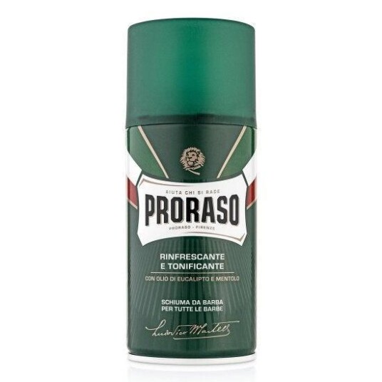 Proraso barberskum på boks Eukalyptus og mentol 400 ml