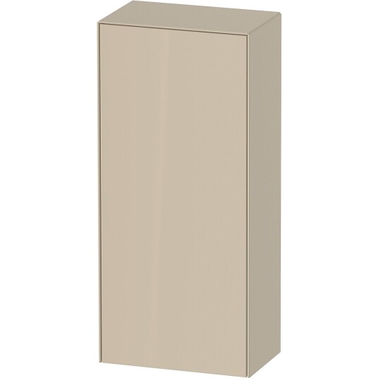 Duravit White Tulip Halvhøyskap 40x24x88 cm Taupe Høyglans