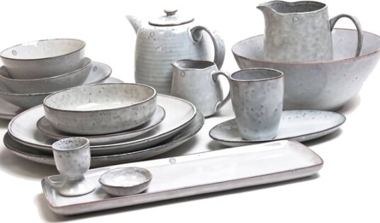 Broste Copenhagen Nordic Sand dyp tallerken 17 cm