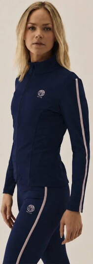 YMR Track Club Kvarnholmen Ladies Full Zip Blå XS