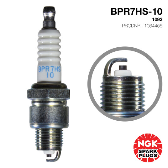 NGK Tennplugg BPR7HS 10 NGK Tennplugg BPR7HS 10