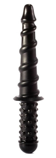 X-Men Sword Handle Butt Plug Black 35 cm