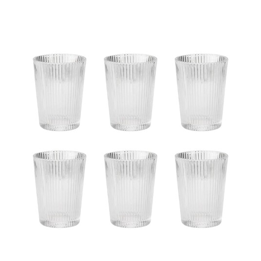 Stelton Pilastro drikkeglass 15 cl 6 pakning Stelton Pilastro drikkeglass 15 cl 6 pakning