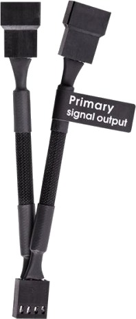 Thermaltake Ac-060-Co1otn-F1, 0,11 M, P4 4-Pin, P4 4-Pin, Hankjønn, Hunkjønn, Rett