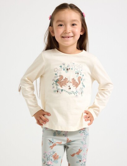 Lindex Long Sleeved Top White 104