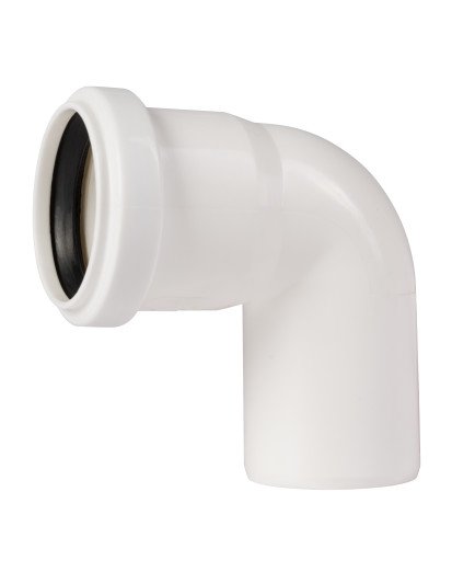 Ostendorf 50mm 90° Bend Overvanns- og Drensrør i Plast