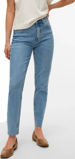 Vero Moda Vmbrenda Hr Straight A Cut Gu384 Ga Noos - Blue - 28 x 30