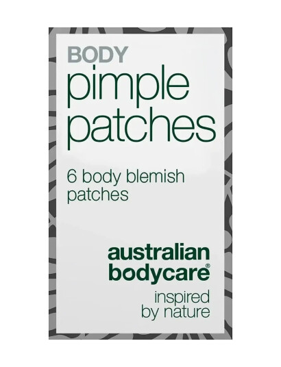 Australian Bodycare Hydrocolloid Body Pimple Patches - Nude - 6 PCS Australian Bodycare Hydrocolloid Body Pimple Patches - Nude - 6 PCS