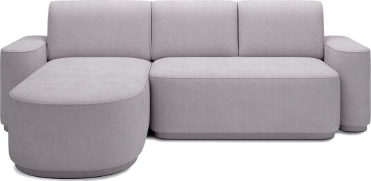 Seksjon Eltap Aurumm 285x92x180 cm Touch 03 Lys Grå Venstre
