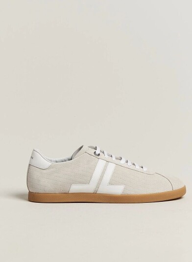 Lanvin Glen Leather Sneakers White Lanvin Glen Leather Sneakers White