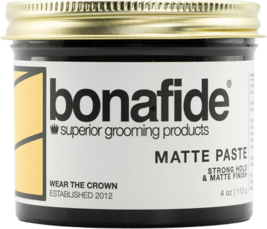 Bona Fide Matte Paste 113g Bona Fide Matte Paste 113g