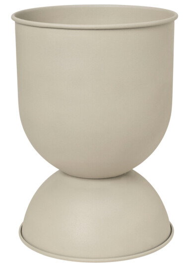 ferm LIVING Hourglass krukke stor Ø50 cm Cashmere ferm LIVING Hourglass krukke stor Ø50 cm Cashmere