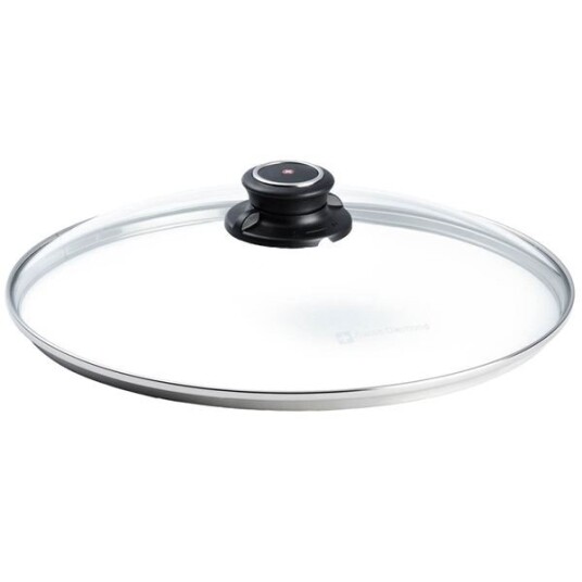 Swissdiamond Herdet glasslokk med ventil 28 cm