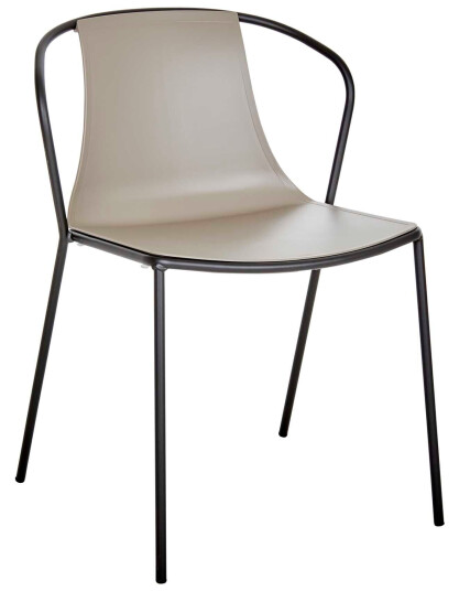Brafab Kasia spisestol Mineral grey Beige Brafab Kasia spisestol Mineral grey Beige