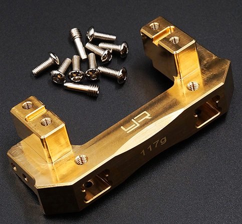 Yeah Racing TRX4 044 Brass 117g Front Bumper & Servo Mount For T