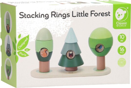 Classic World Little Forest Stableklosser I Tre 16 Deler Classic World Little Forest Stableklosser I Tre 16 Deler