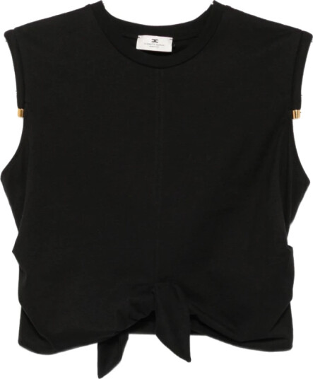 Elisabetta Franchi Dame Topper Svart L,