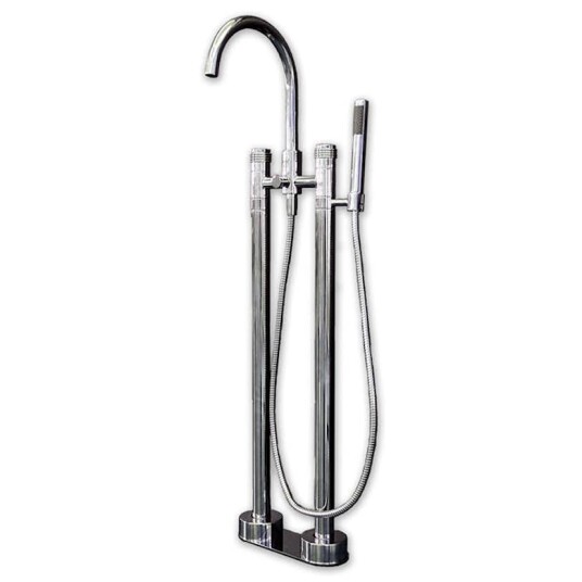 Badekarbatteri Bathlife Holma Gulvmodell Badekarbatteri Bathlife Holma Gulvmodell