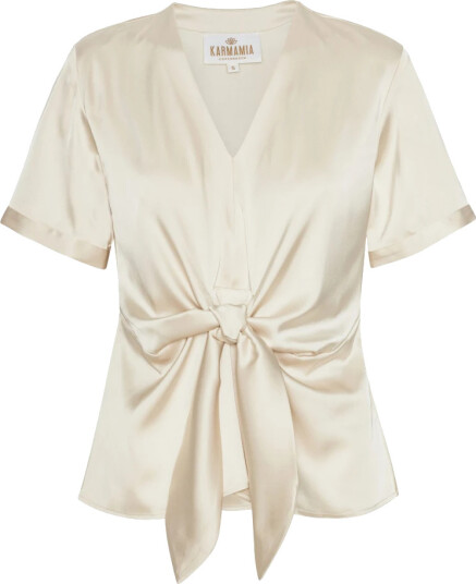 Karmamia Dame Bluser & Skjorter Beige L,