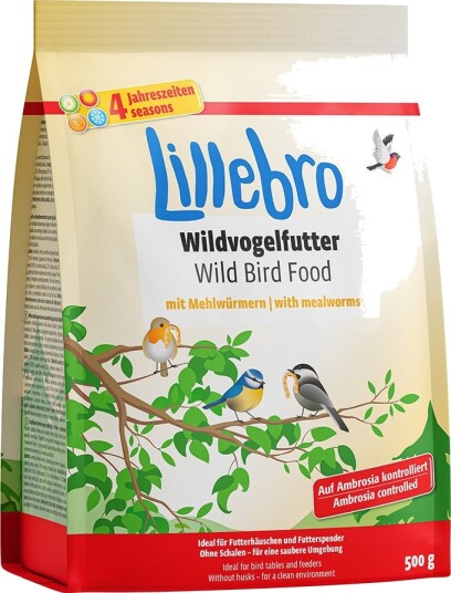 Lillebro Villfuglefôr Med Melormer 3 X 500 G