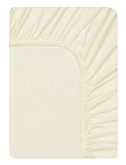 Engholm Textiles Jersey Faconlagen - Cream - 120X220X45CM