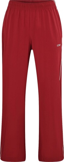 ICANIWILL Contrast Pants W   DARK BERRY   M