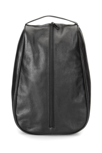 Trend Traveller skopose i skinn dame svart Trend Traveller skopose i skinn dame svart