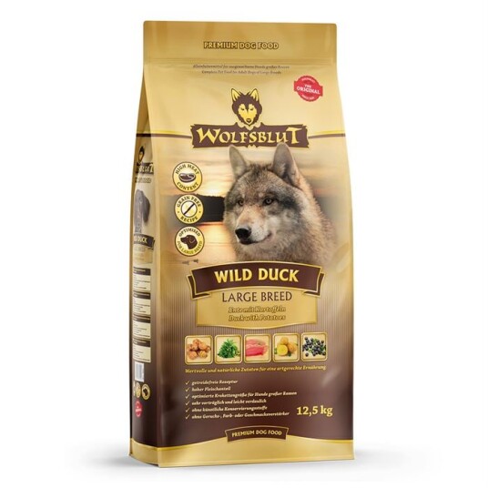 Wolfsblut Wild Duck Large 12.5 kg (Wb028)