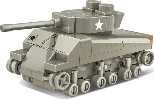 Cobi 3089 Sherman Modelltank 103 deler