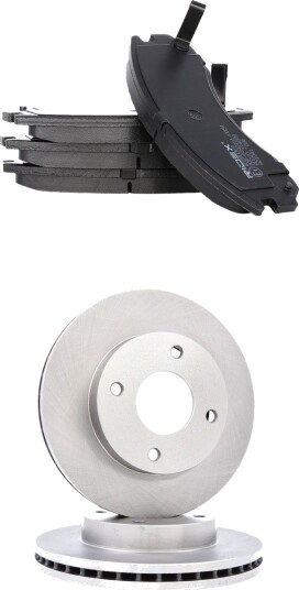 Bremseskiver og klosser RIDEX 3405B2973