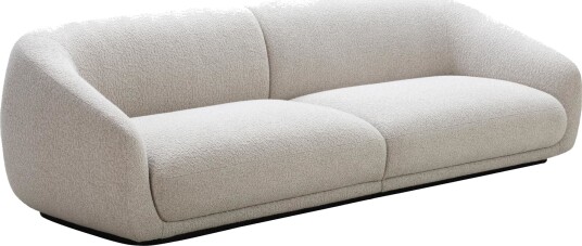 Wendelbo Montholon Sofa 3 seter Bosa 04/ Sort Eik Wendelbo Montholon Sofa 3 seter Bosa 04/ Sort Eik