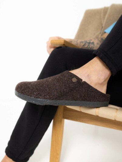 Birkenstock Zermatt Shearling Brun 40