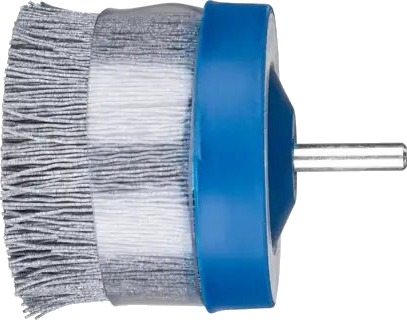 Pferd Composite Disc Brushes Crimped Composite, With Bridle, Shank-Mounted, 6,3 Cm, 1 Stykker