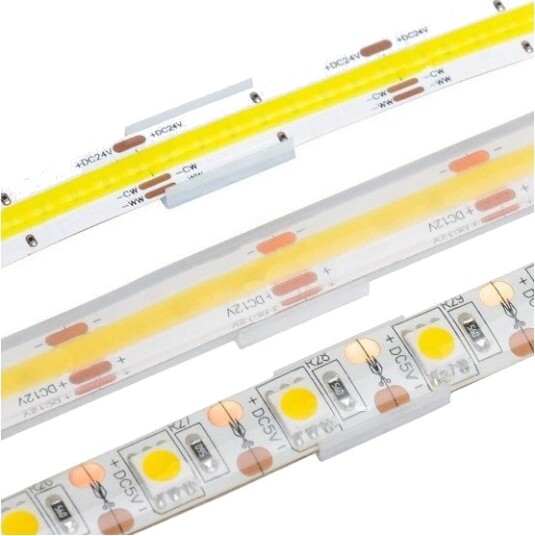 20 stk. skjulte monteringsklips til LED stripe 8mm passer til IP20 strips 20 stk. skjulte monteringsklips til LED stripe 8mm passer til IP20 strips