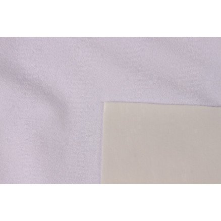 Brændgaard Textile Frottéstoff med TPU/Vanntett Bakside 998 Hvit 140cm 50cm