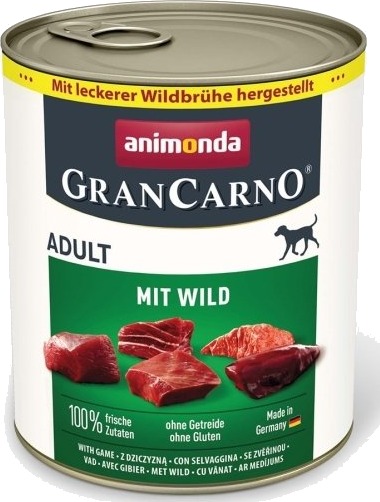 Animonda Adult Grancarno Game Vådt Hundefoder 400 G