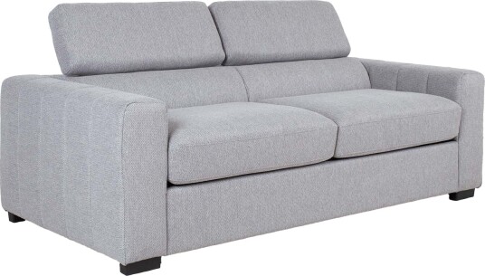 Sovesofa HOME4YOU Kingston 3 seter 198x96x76/94 cm Grå grå