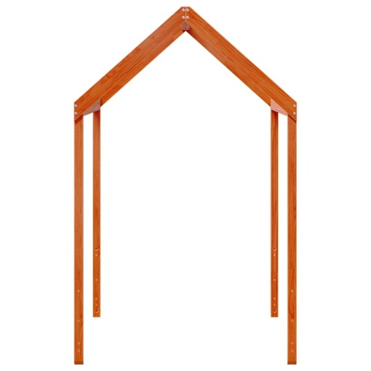 Tak for barneseng voksbrun 217x95,5x159 cm heltre furu Tak for barneseng voksbrun 217x95,5x159 cm heltre furu
