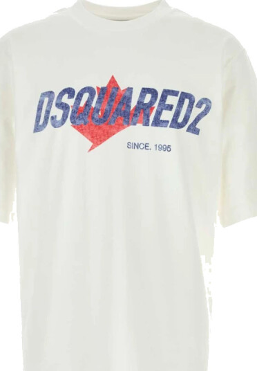 Dsquared2 Herre Topper Hvit M,