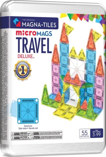 Magna-Tiles Deluxe Travel Set 55 pcs Magna-Tiles Deluxe Travel Set 55 pcs