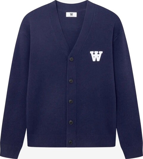 WOOD WOOD Wwtay Cardigan 25081 OCEAN CAVERN XXL