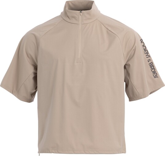 Bogeys & Birdies M Windbreaker SS 1/4 Zip Beige Golfjakke herre Beige XX-Large