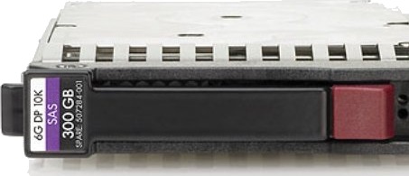 Hp 300Gb 2.5"" Sas-2 (6Gb S) Serverstasjon (507127-B21-Rfb)
