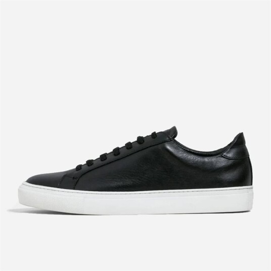 Garment Project Type Sneaker Ladies Black Leather
