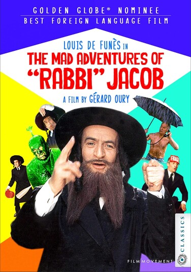 The Mad Adventures Of Rabbi Jacob (1973) / Rabbi Jacobs Fantastiske Opplevelser I Paris DVD