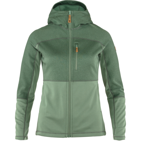 Fjällräven Abisko Trail Fleece, Dame Patina Green M